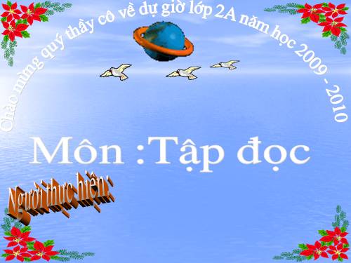 Tuần 32. Chuyện quả bầu