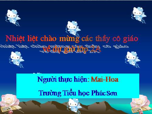 Tuần 29. Những quả đào