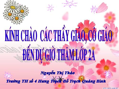 Tuần 15. Bé Hoa