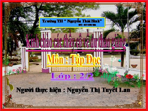 Tuần 20. Mùa xuân đến