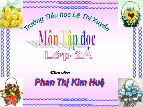 Tuần 6. Ngôi trường mới