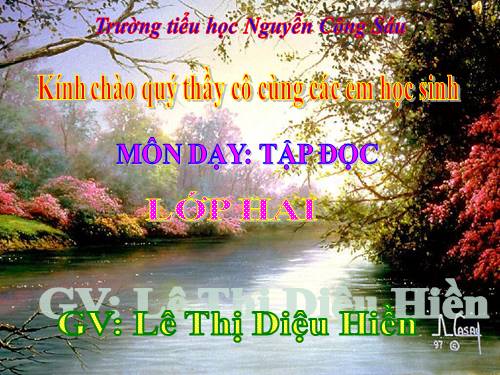 Tuần 19. Thư Trung thu