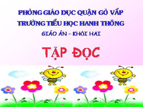 Tuần 33. Lá cờ