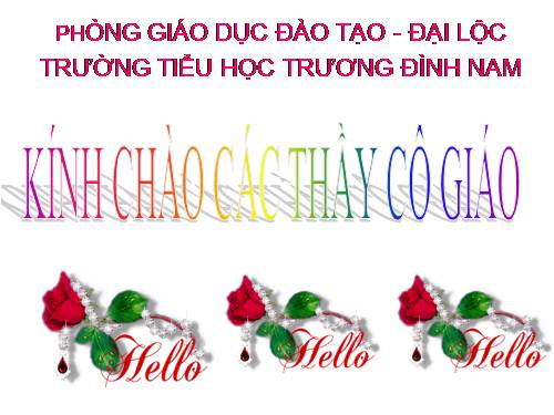 Tuần 15. Bé Hoa