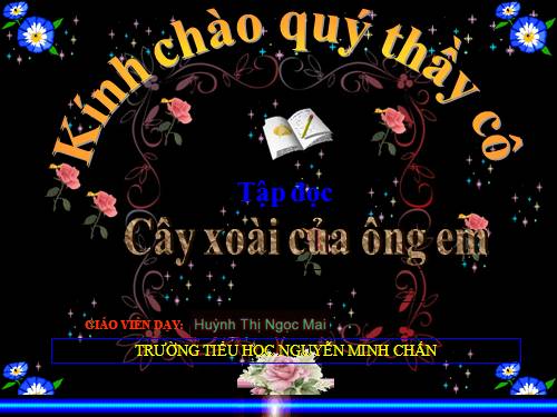 Tuần 11. Cây xoài của ông em