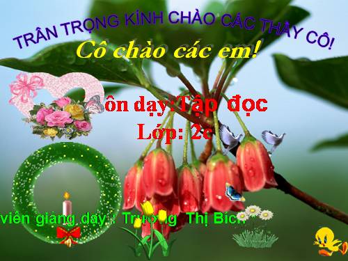 Tuần 15. Bé Hoa