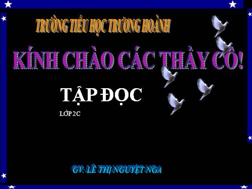 Tuần 13. Quà của bố