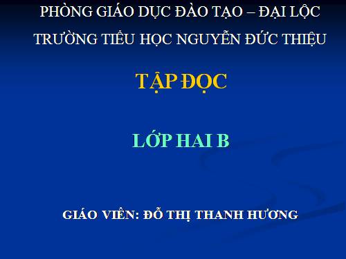 Tuần 28. Cây dừa
