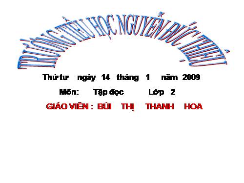 Tuần 20. Mùa xuân đến