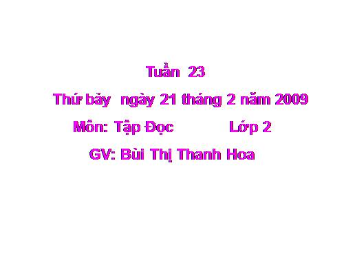 Tuần 23. Nội quy Đảo khỉ