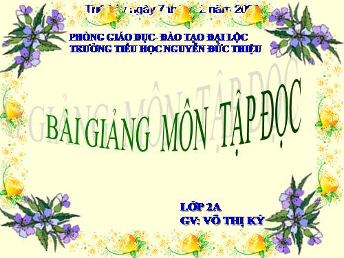 Tuần 21. Vè chim