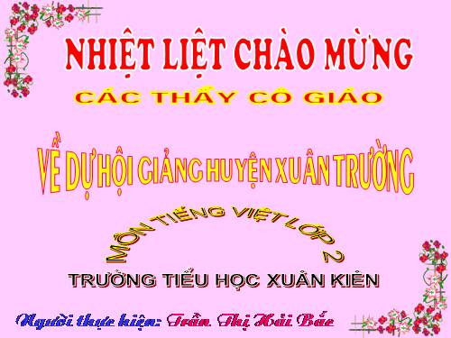 Tuần 24. Voi nhà