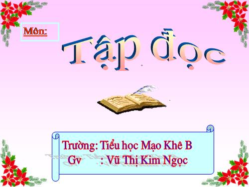 Tuần 22. Cò và Cuốc