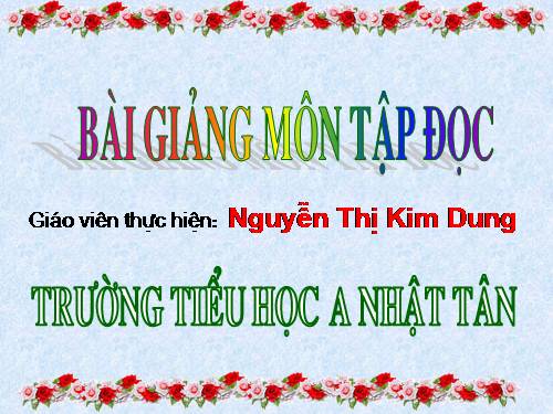 Tuần 13. Quà của bố