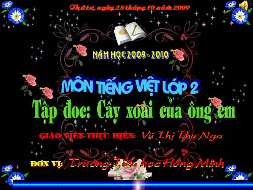 Tuần 11. Cây xoài của ông em