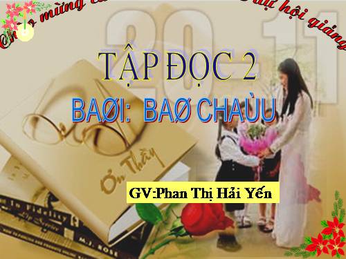Tuần 11. Bà cháu