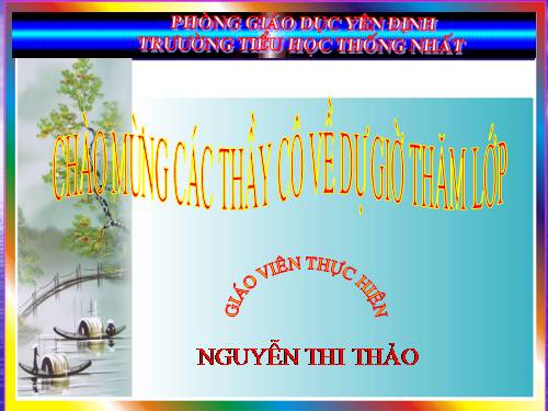 Tuần 11. Cây xoài của ông em