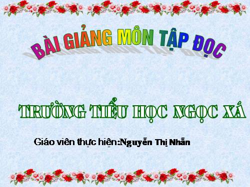 Tuần 13. Quà của bố