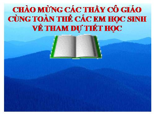 Tuần 7. Người thầy cũ