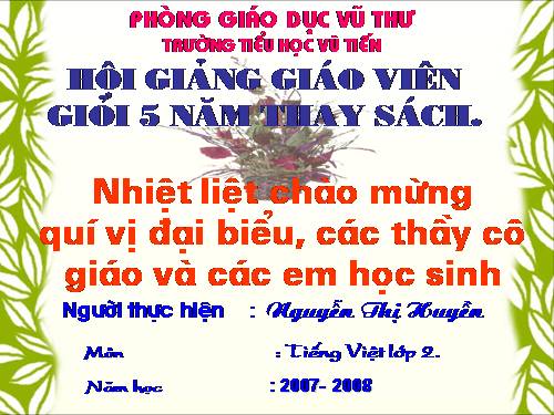 Tuần 14. Câu chuyện bó đũa
