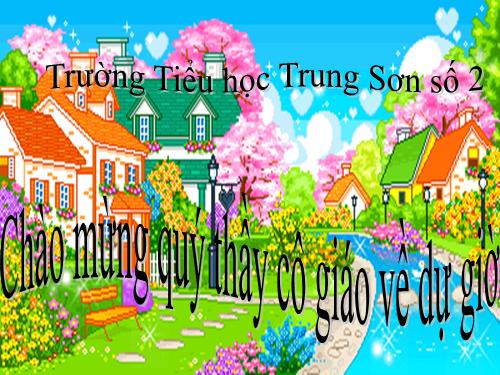Tuần 8. Bàn tay dịu dàng