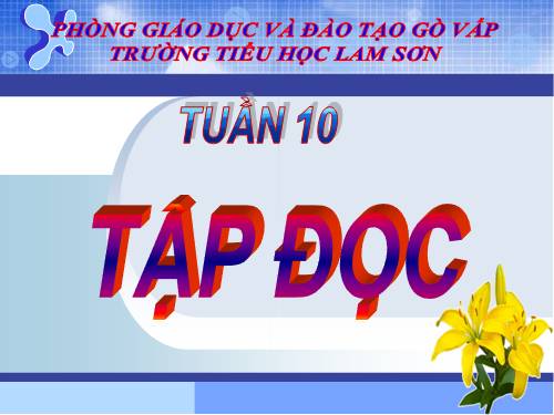 Tuần 10. Bưu thiếp