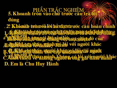 Tuần 9. Ôn tập Giữa Học kì I