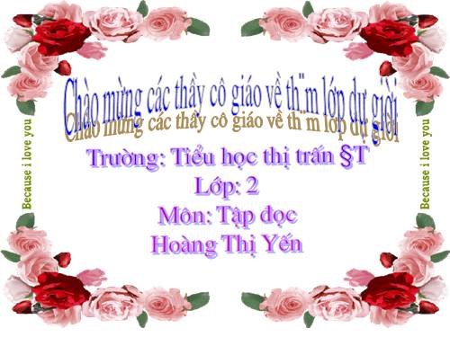 Tuần 3. Bạn của Nai Nhỏ
