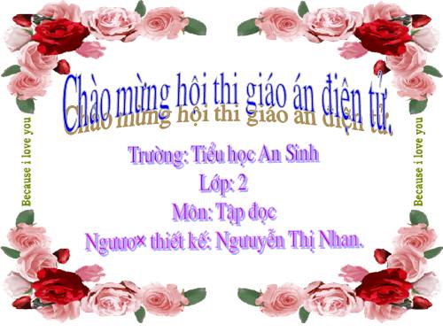 Tuần 3. Bạn của Nai Nhỏ