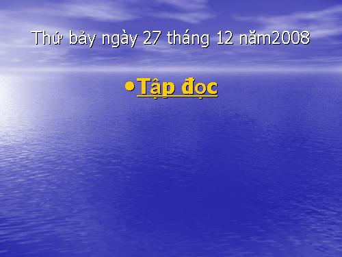 Tuần 20. Mùa xuân đến