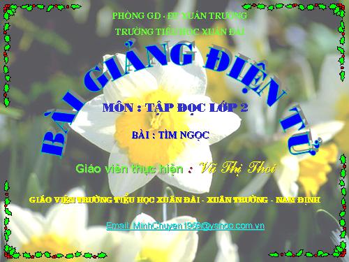 Tuần 17. Tìm ngọc