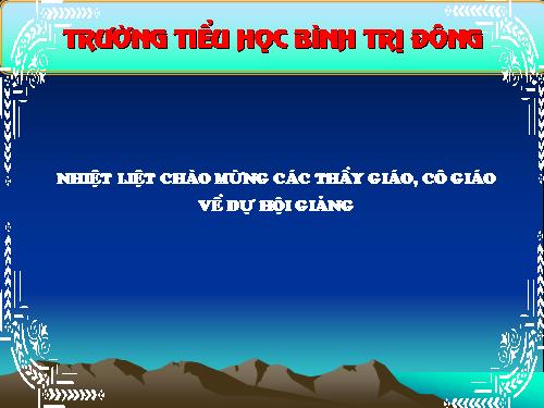 Tuần 28. Kho báu