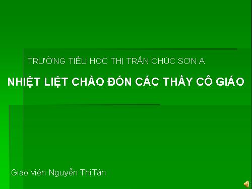Tuần 15. Bé Hoa