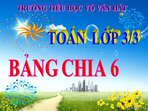 Bảng chia 6