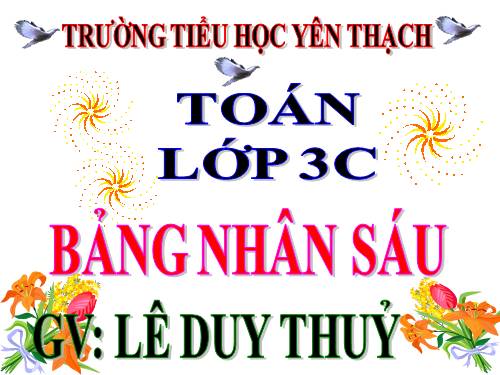 Bảng chia 6