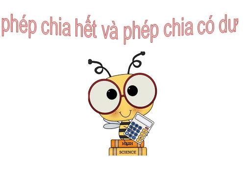 Phép chia hết và phép chia có dư