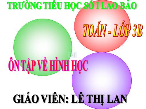Ôn tập về hình học