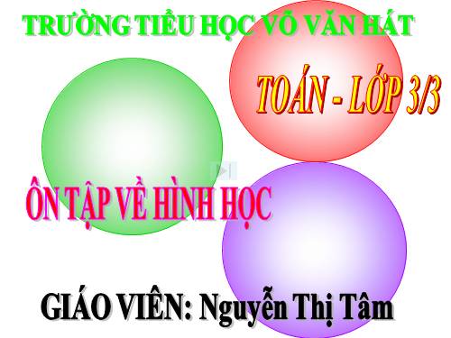 Ôn tập về hình học
