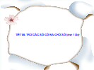 Trừ các số có ba chữ số (có nhớ một lần)