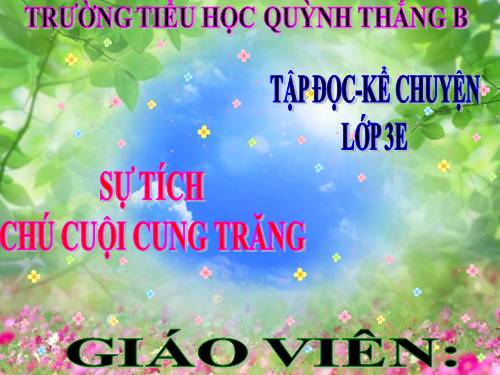 TẬP ĐỌC LỚP 3. TUẦN 34