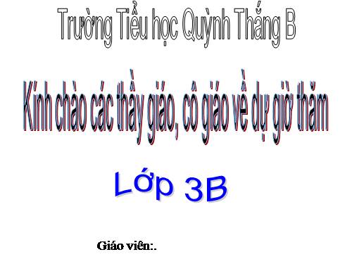 TẬP LÀM VĂN  LỚP 3. TUẦN 33