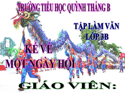 TẬP LÀM VĂN  LỚP 3. TUẦN 26