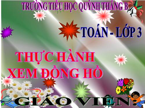 TOÁN LỚP 3. TUẦN 25