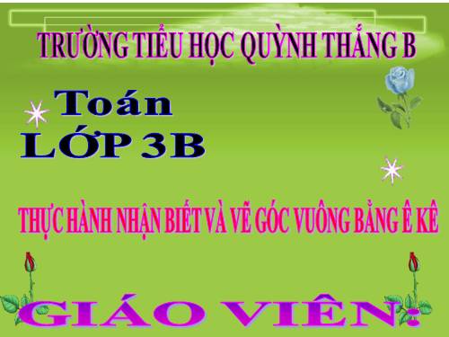 TOÁN 3. TUẦN 9