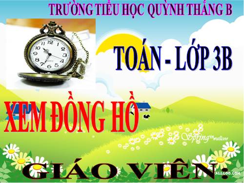 TOÀN LỚP 3. TUẦN 3