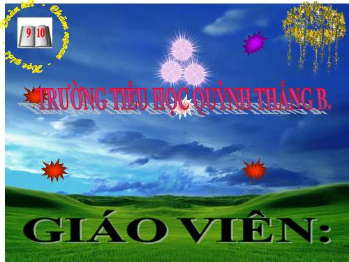 LUYỆN TỪ&CÂU LỚP 3.TUẦN 2