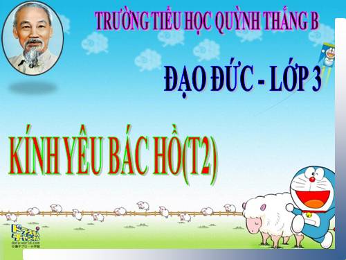 ĐẠO LỚP 3. ( T2 TUAN 2 )