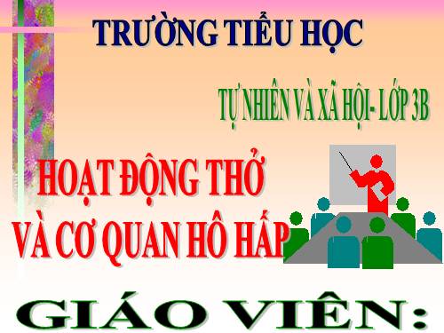 TNXH LỚP 3. BÀI 1