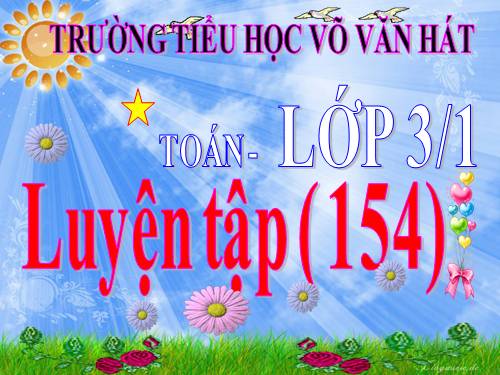 Luyện tập Trang 154