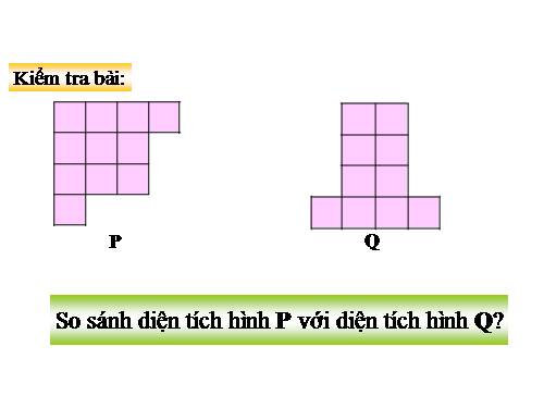 Đơn vị đo diện tích. Xăng-ti-met vuông